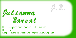 julianna marsal business card